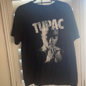 Tupac black shirt xl
